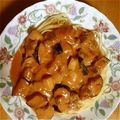 あこ姫゜'s cooksnap of when they made 茄子とシーフードのトマトクリームパスタ♡.