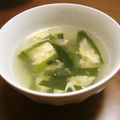 四つ葉とてんとうむし's cooksnap of when they made ニラと卵の中華スープ◎.