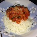 ヒロたんのさあたん's cooksnap of when they made 超簡単☆冷麺風ピリ辛そうめん.