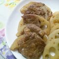 MIZUHO産's cooksnap of when they made レンコンの豚肉巻き.