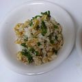 miyakoneko's cooksnap of when they made 油揚げとキャベツのチャーハン.