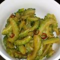 ムーミン谷のmee's cooksnap of when they made やみつき★ゴーヤのピリ辛炒め.
