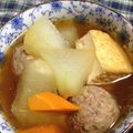 lizliz0132's cooksnap of when they made 冬瓜と肉団子のメチャウマ煮.