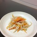 きょんネコ's cooksnap of when they made レンジで楽チン♪もやしと人参のナムル.