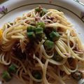 eccoinUSA's cooksnap of when they made オクラと梅干しの和風パスタ.