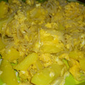南国好き's cooksnap of when they made ジャガイモと糸こんの卵炒め.