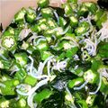 ぎゅ～！'s cooksnap of when they made ☆オクラ・ひじき・糸コンの和風和え☆.