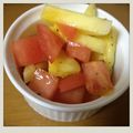 nemuhi's cooksnap of when they made 簡単3分☆トマトとパイナップルのマリネ.