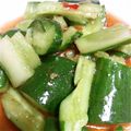 ケチャップご飯's cooksnap of when they made うまっ!!簡単胡瓜のピリ辛あえ☆.