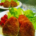 ニコニコまっきー's cooksnap of when they made 可愛い♡筍コロッケ(おから入り）.