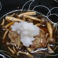 ひなっぽん's cooksnap of when they made 手抜きで肉汁たっぷり和風ハンバーグ.