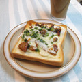 バカリャウ's cooksnap of when they made ★簡単★　テリヤキピザトースト！.