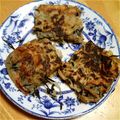 かみーゆん's cooksnap of when they made ひじきの煮物リメイクなチヂミ風お焼き.