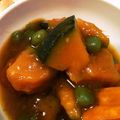 mo2iroinko's cooksnap of when they made カボチャのあんかけ煮.