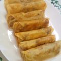 uzu1118's cooksnap of when they made セロリたっぷり～我が家の春巻き.