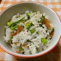 りこまこせいやのパパ's cooksnap of when they made 【梅薫る枝豆ご飯♪】.