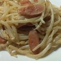 あやこんぶ♪'s cooksnap of when they made 魚肉ソーセージともやしのマヨ炒め.