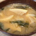 ポコ子クック☆29's cooksnap of when they made 筍と新玉ねぎとわかめのみそ汁.