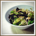 masabagel's cooksnap of when they made 長ネギのり和え♪.