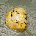 光ﾁｬﾝまま's cooksnap of when they made ＊塩こんぶとマヨたまのおにぎり＊.