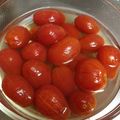 いる303's cooksnap of when they made お菓子みたいなプチトマトの薄蜜漬け.