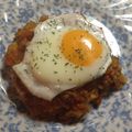 ふにょふにょもこもこ's cooksnap of when they made カフェ風フレッシュトマトのミートソース丼.