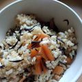 ゆきらふ's cooksnap of when they made 玄米ひじきごはん☆野菜たっぷりマクロビ風.
