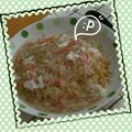 ひぴちゅー's cooksnap of when they made カニカマ＊あんかけ炒飯.