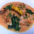 みどりの首輪's cooksnap of when they made ✿鶏肉のソテー＊明太子チーズソース✿.