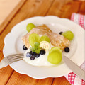 LULU♡まみ's cooksnap of when they made 学校給食クレープアイス、風！.