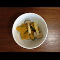 黒シェフ's cooksnap of when they made かぼちゃとシメジのガーリックバターソテー.