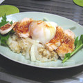 natoline's cooksnap of when they made ☆とろ～り卵の蒸し鶏丼☆.