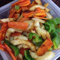 ばりゆか's cooksnap of when they made 簡単＊ちくわのおかか炒め.