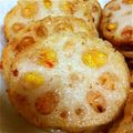 ふれんちぶるどっく's cooksnap of when they made れんこん海老コーンはさみ揚げ★.