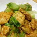 MAYUMIXY's cooksnap of when they made 鶏肉とレタスの塩麹カレーマヨ炒め.