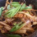☆mariel☆'s cooksnap of when they made 茹で牛蒡とちくわの甘醤油炒め.