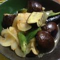 よっち9696's cooksnap of when they made 鶏もも肉と茄子オクラ炒め.