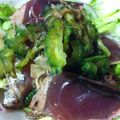 sakurask's cooksnap of when they made 初かつお☆かつおのたたきサラダ.