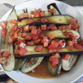 kotohime00's cooksnap of when they made レンジで超簡単！蒸しナスのトマトのソース.