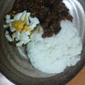 はーるるん's cooksnap of when they made 超簡単♪家にあるものでキーマカレー.