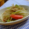 ななぐくん's cooksnap of when they made 簡単☆もやしとネギの青いところ炒め.