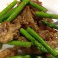 さちえム's cooksnap of when they made アスパラと豚肉の照り焼き.