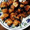 annnnnp's cooksnap of when they made ささみの照り焼きチーズのり巻き.