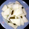 んのんのん's cooksnap of when they made 大根の酢漬け**パリパリおいしい♪.