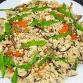 Laceyblue's cooksnap of when they made 簡単☆おいしい！炒り豆腐.