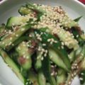 わっちゅん's cooksnap of when they made 梅で旨酸っぱいぃ～キュウリの和え物.