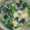 ゆちちくんママ♪'s cooksnap of when they made トロッふわっとほうれん草の卵とじスープ♪.