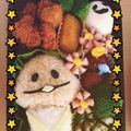 nagitai's cooksnap of when they made キャラ弁☆なめこ弁当.