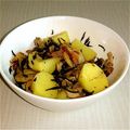 見習い主婦haru's cooksnap of when they made ❀ひじき煮のあまりで❀ひじきじゃが.