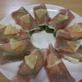 れい姐's cooksnap of when they made アボガドとクリームチーズの生ハム巻き★.